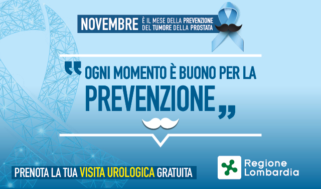 Campagna prevenzione del tumore alla prostata